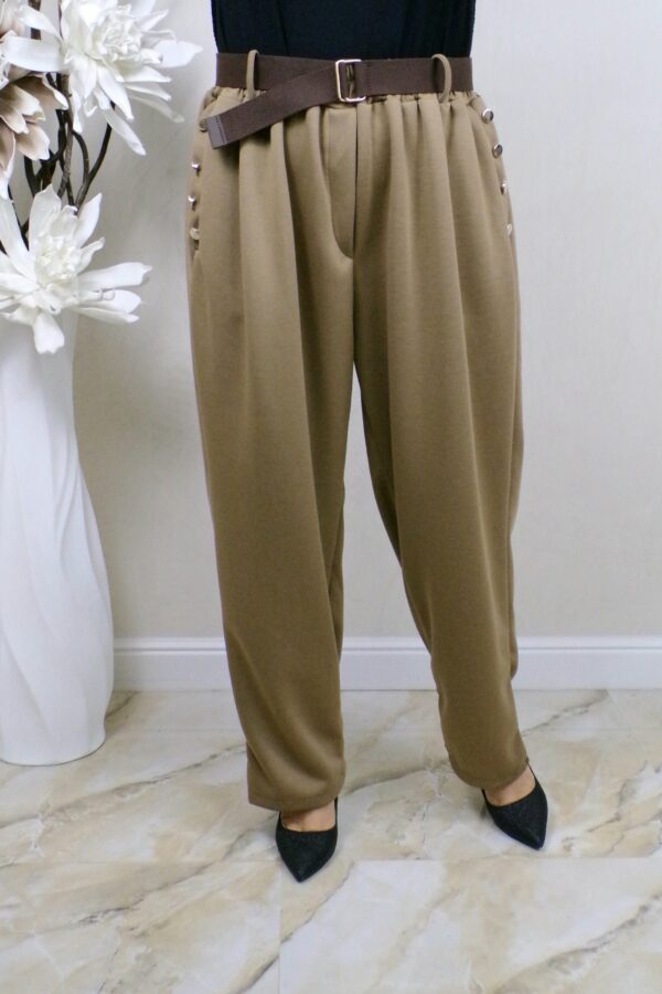 PANTALONI FIONA -bej