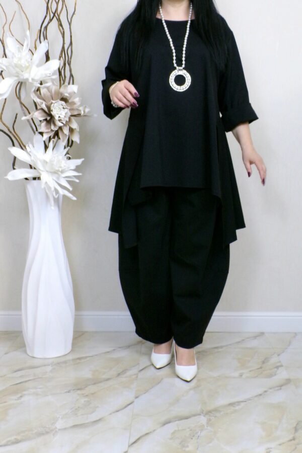 BLUZA BERTA -negru