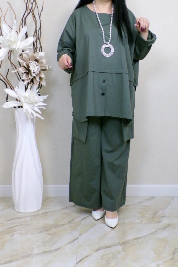 BLUZA DILENA-kaki