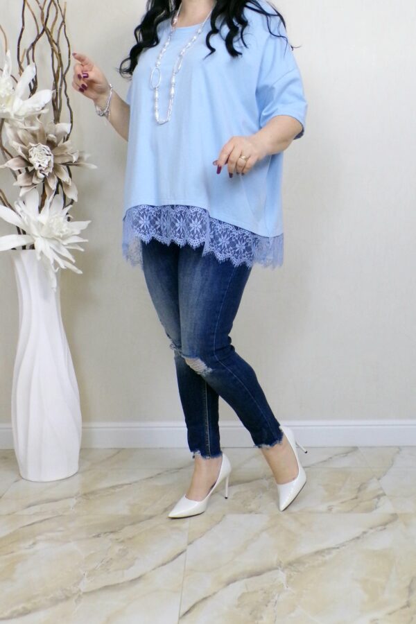 BLUZA AURORA - bleu