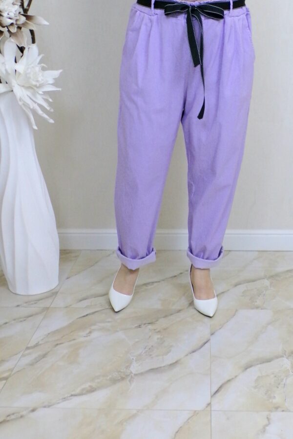 PANTALONI GRINA -lila