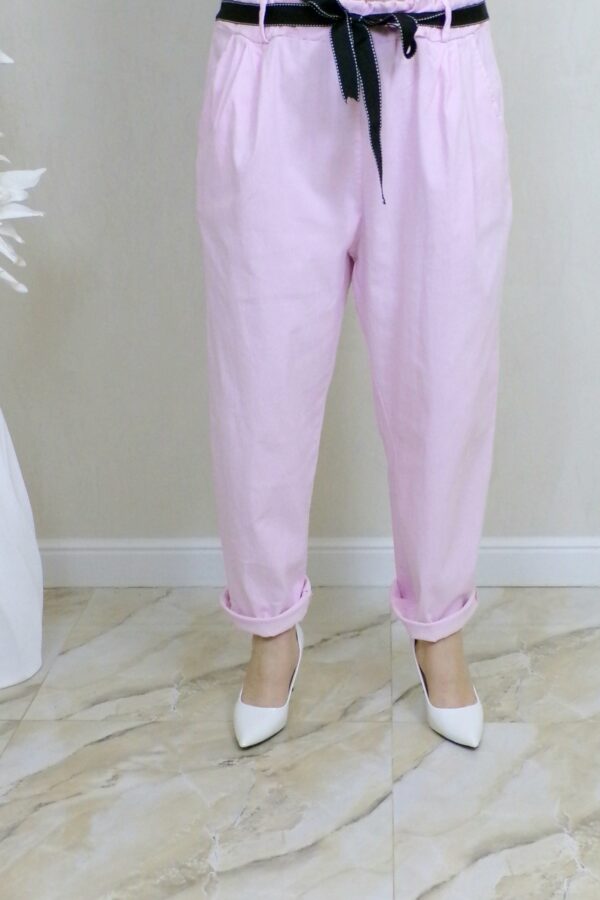 PANTALONI GRINA -roz