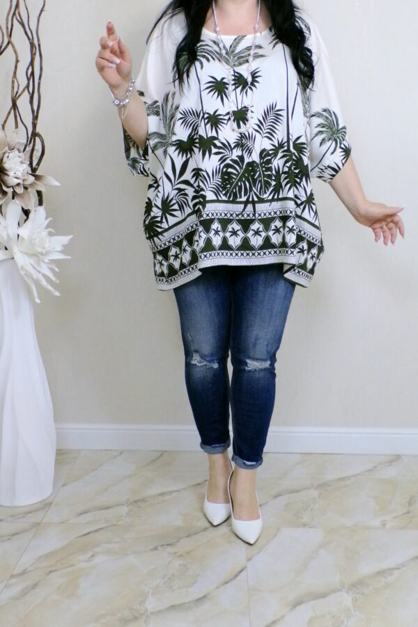 BLUZA TONIA negru/alb (copie)