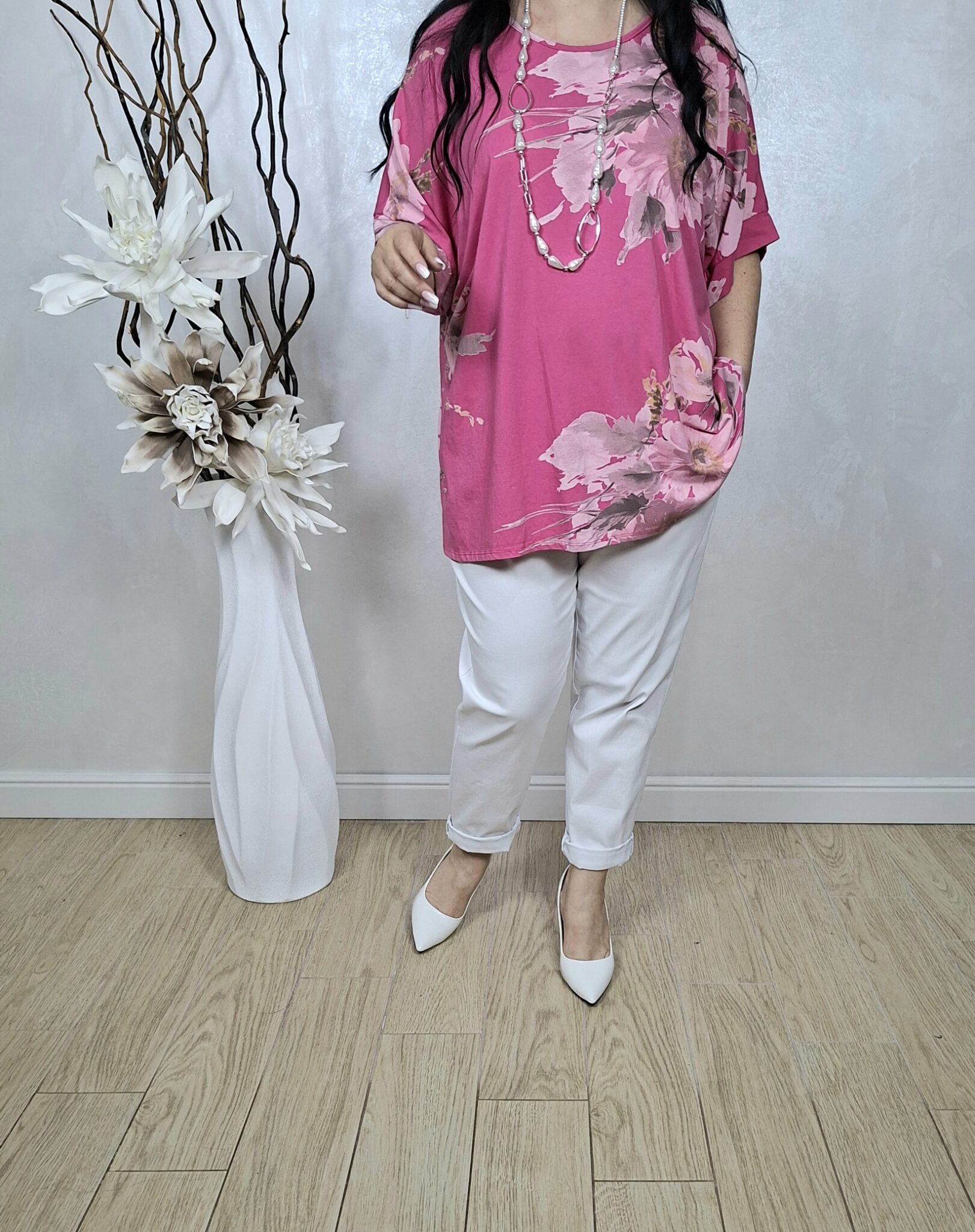 BLUZA EVEA - fucsia - imagine 3