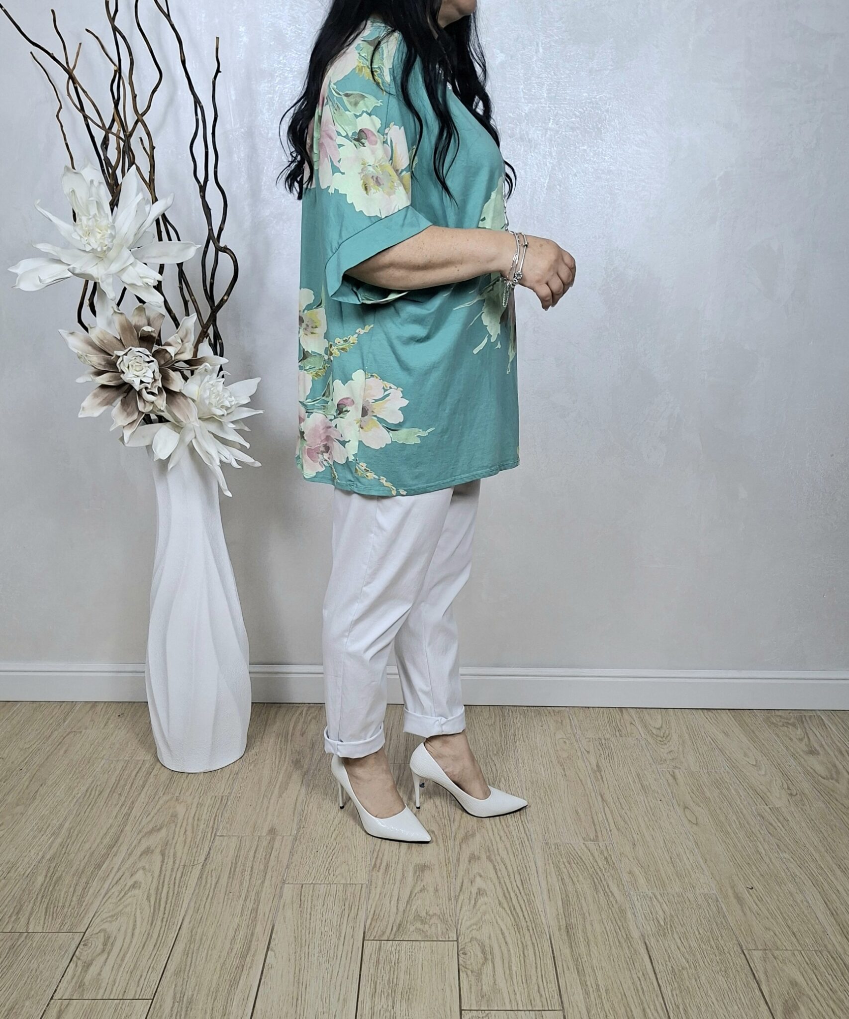 BLUZA EVEA - verde - imagine 4