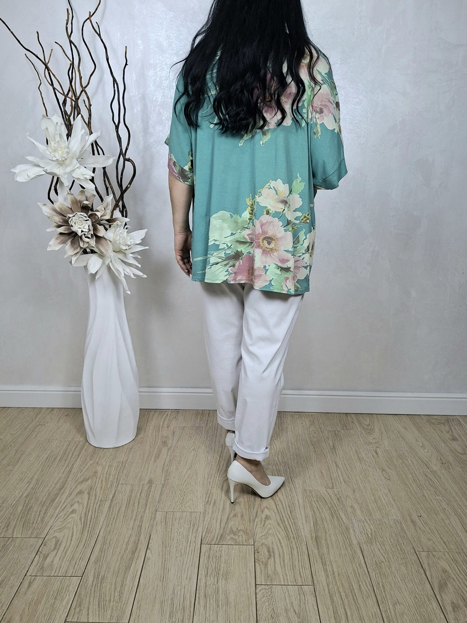 BLUZA EVEA - verde - imagine 3