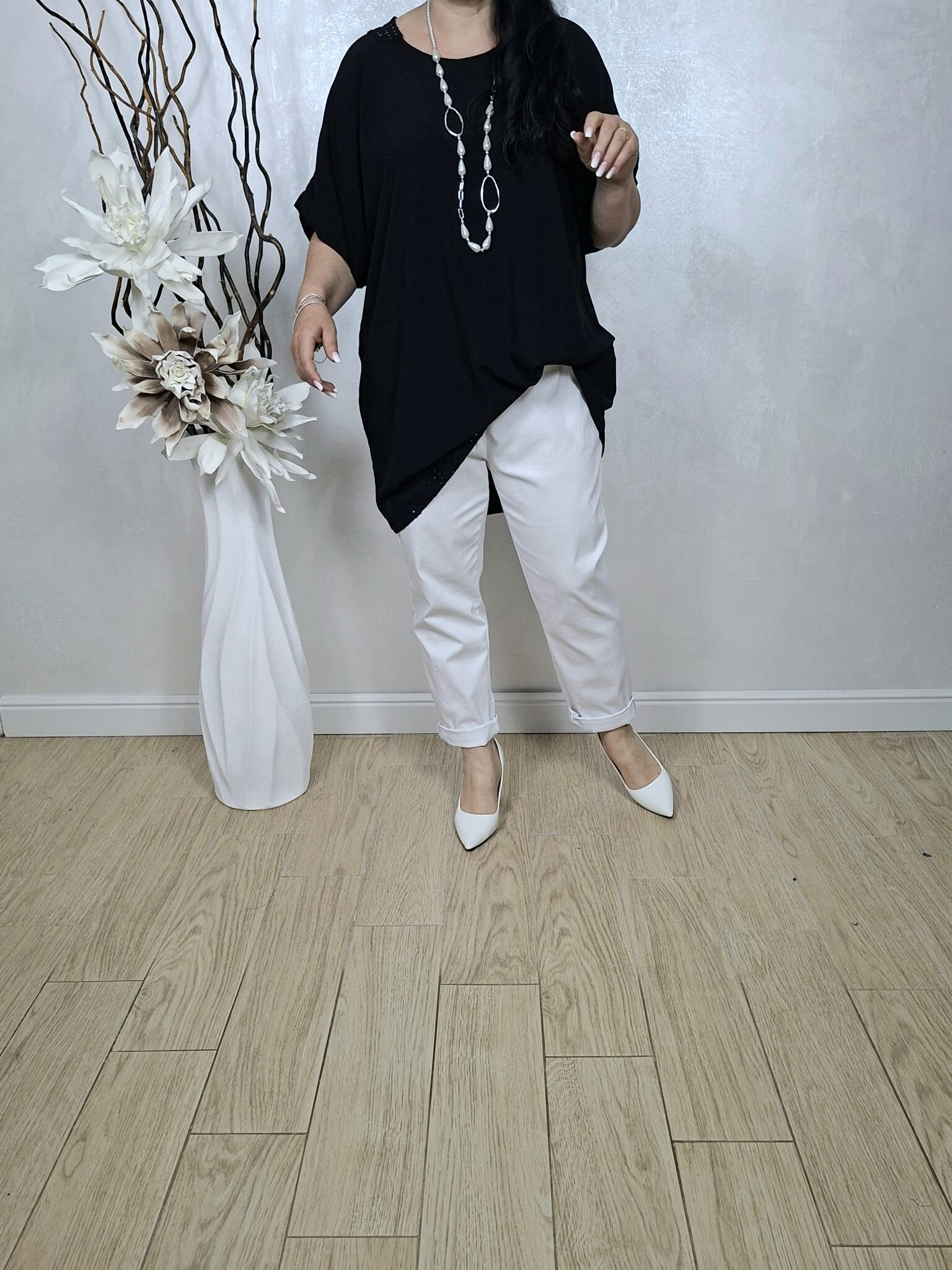 BLUZA RINA-negru - imagine 3