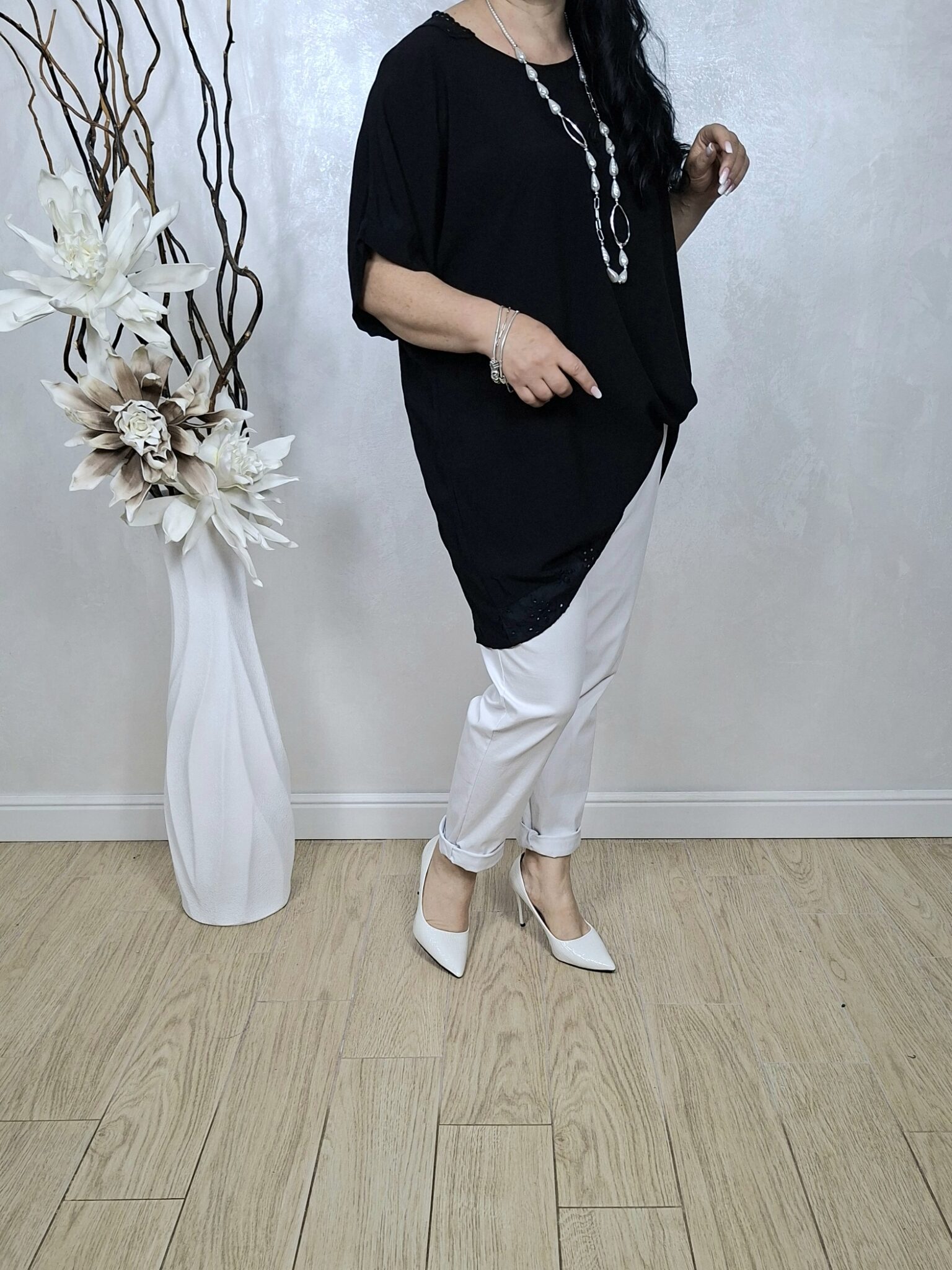 BLUZA RINA-negru - imagine 6