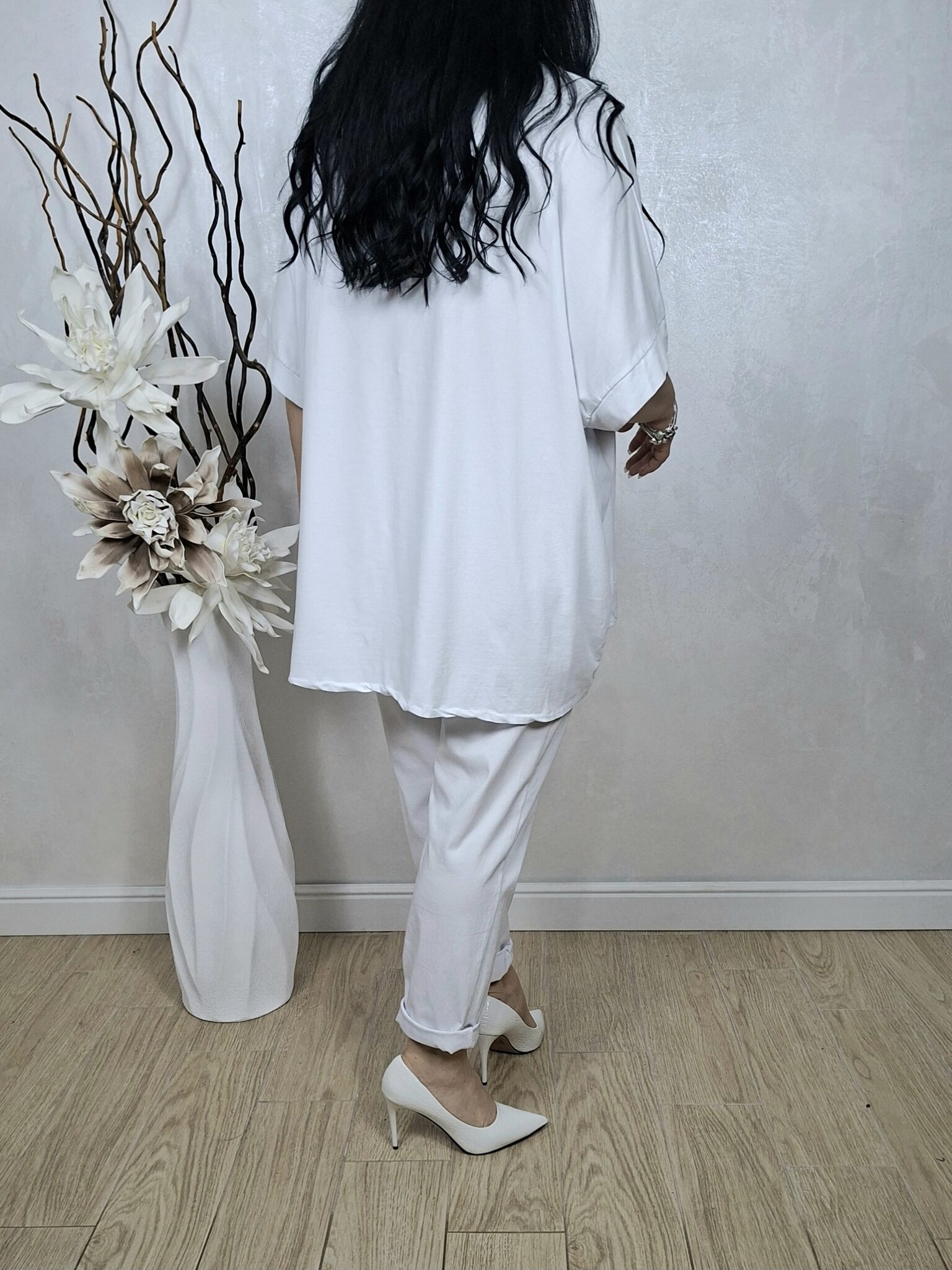 BLUZA CRINA - alb - imagine 5