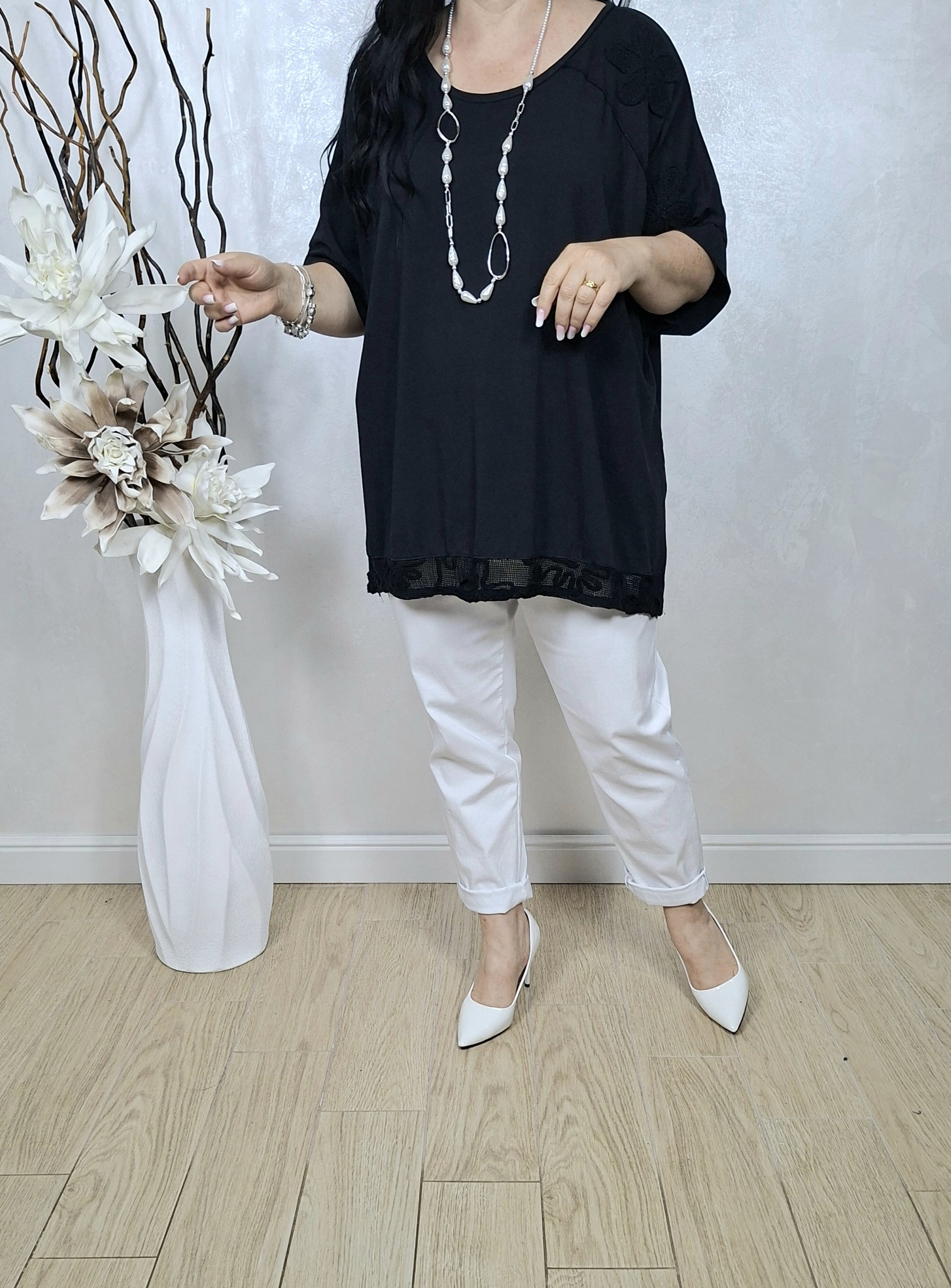 BLUZA CRINA - negru