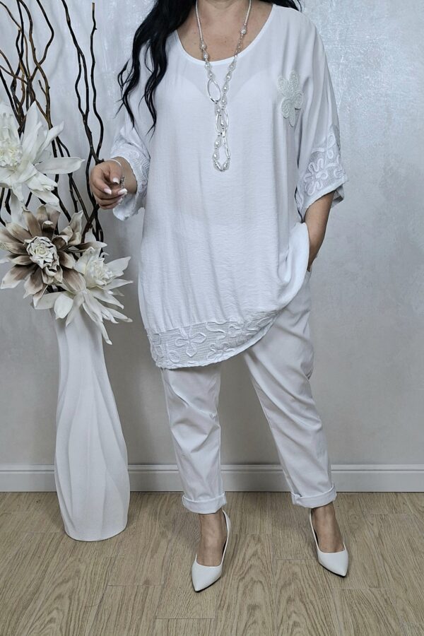 BLUZA GIANNA-alb