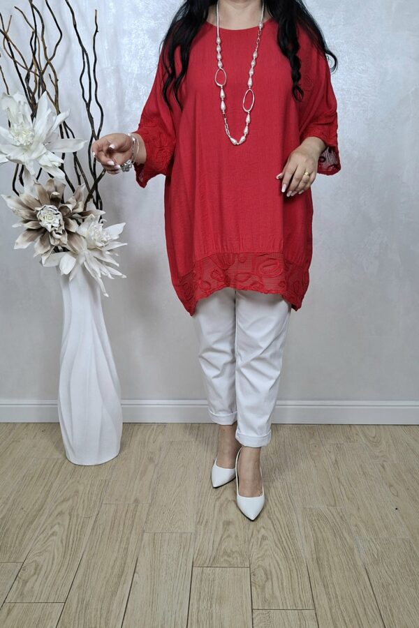 BLUZA GIANNA-rosu