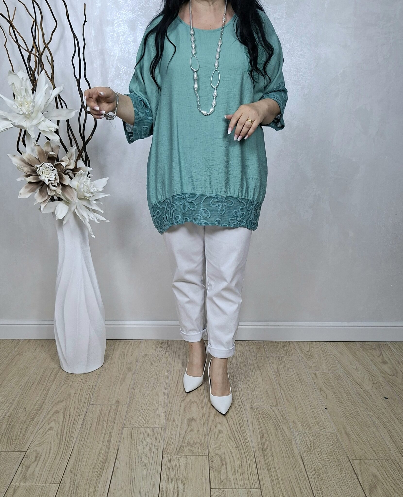BLUZA GIANNA-verde