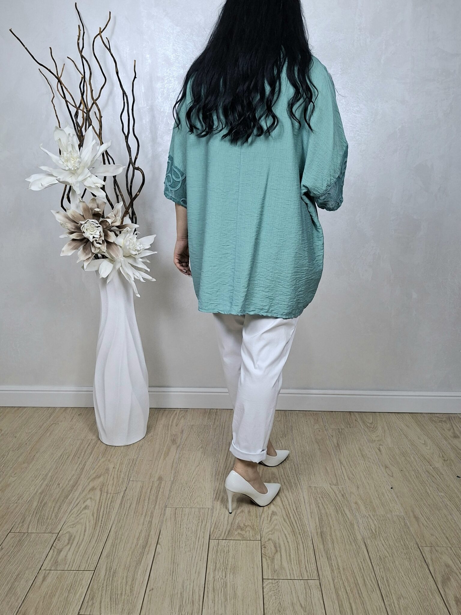 BLUZA GIANNA-verde - imagine 6