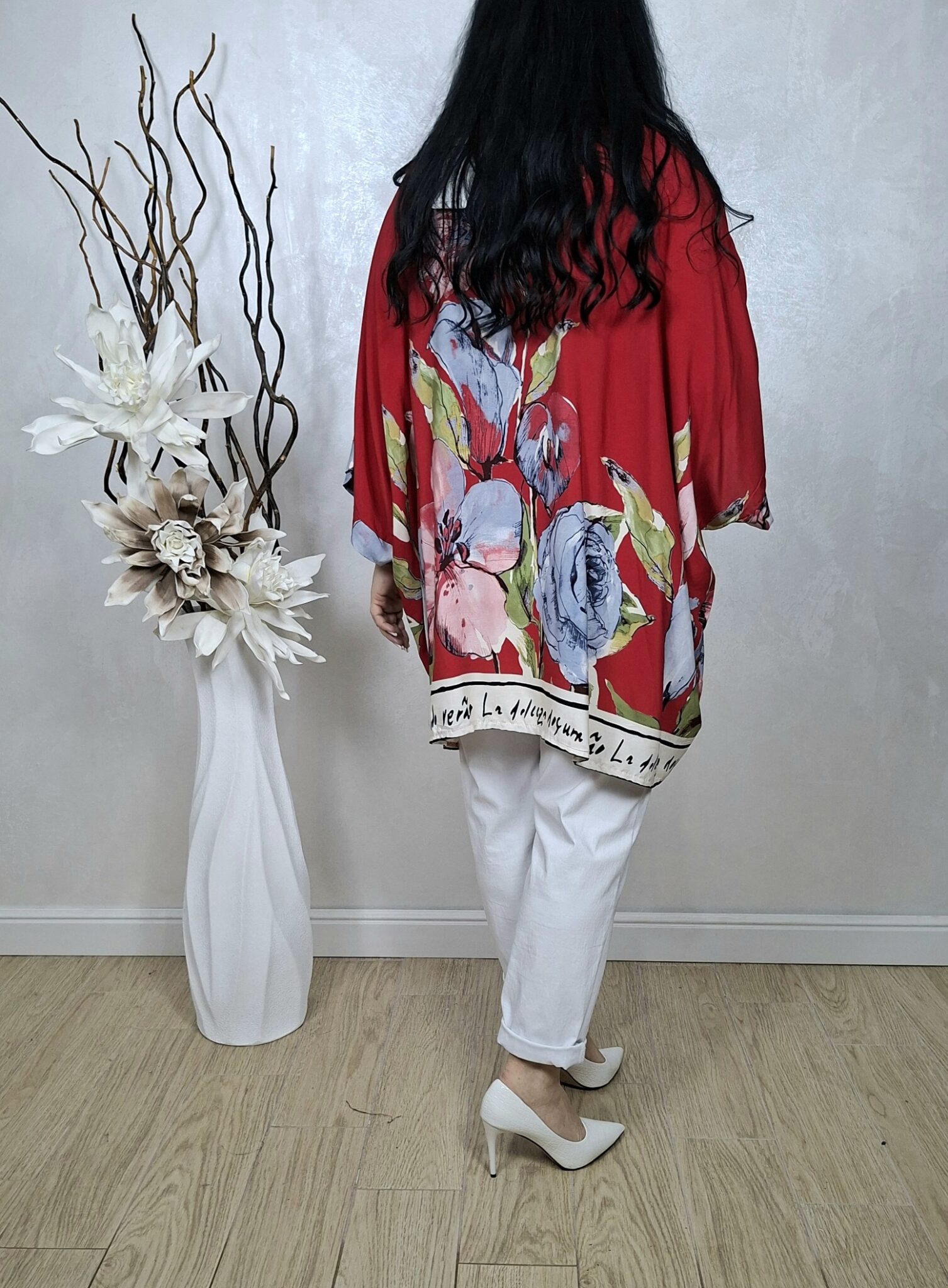 BLUZA LIDIA-rosu - imagine 4
