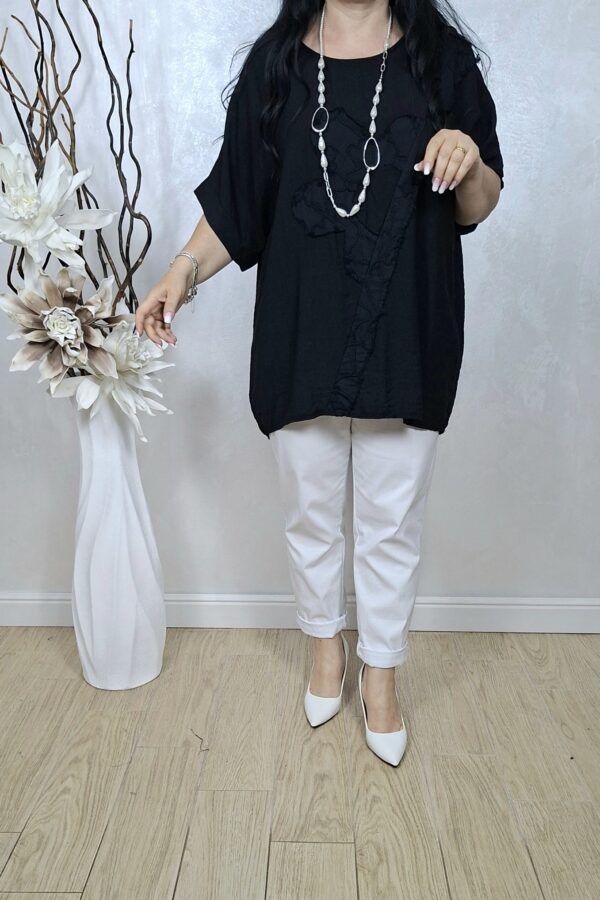 BLUZA ALVINIA-negru