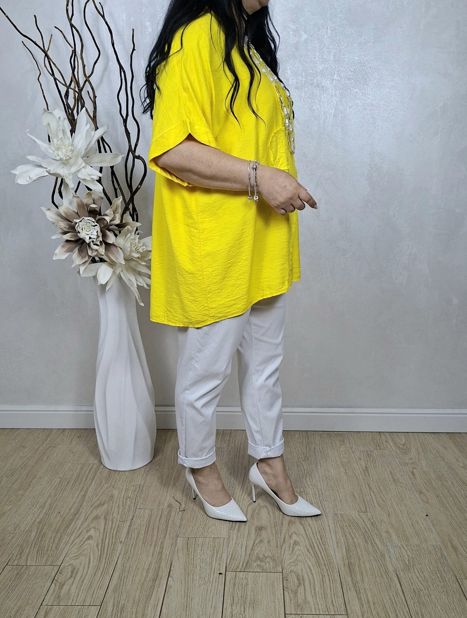 BLUZA ALVINIA-albastru - imagine 4