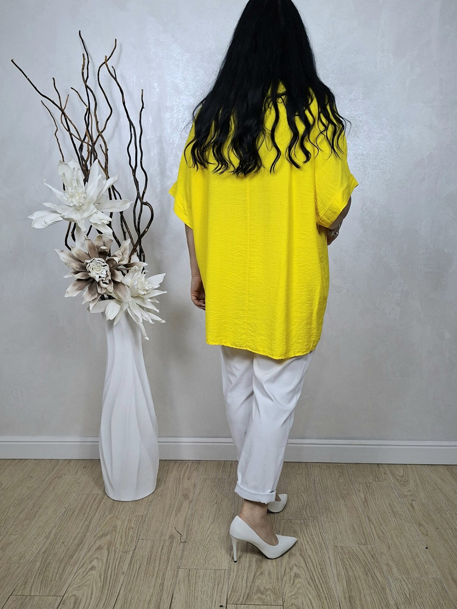 BLUZA ALVINIA-albastru - imagine 5