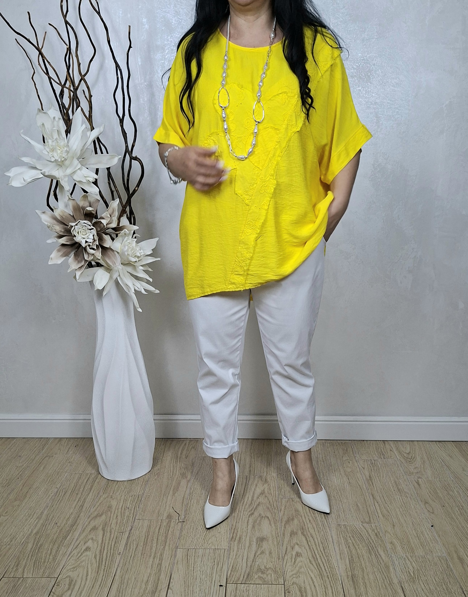 BLUZA ALVINIA-albastru - imagine 6